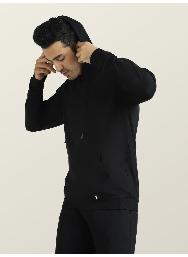 اكس واي اكس اكس سويت شيرت رجالي كروز فرنسي تيري مريح بأكمام طويلة وغطاء رأس - Image 4