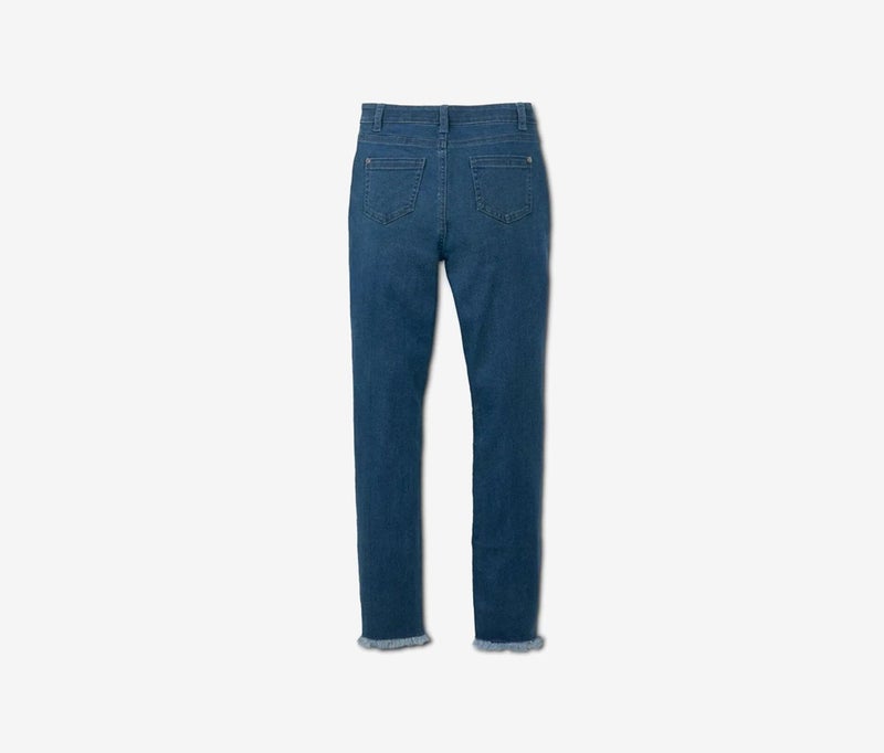 Tchibo Kids Girl High,Waist Jeans, Blue  - Image 2