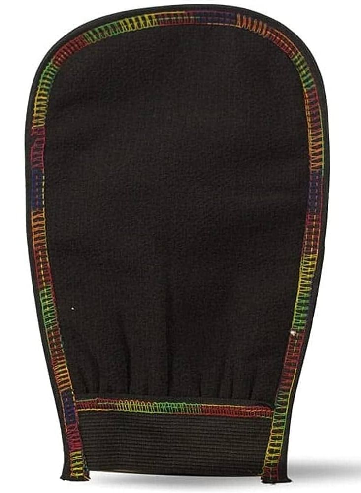 ليفة مقشرة قابلة لإعادة الاستخدام لطيفة ومناسبة للبشرة الحساسة، ليفة مغربية - مقاس واحد - Image 1