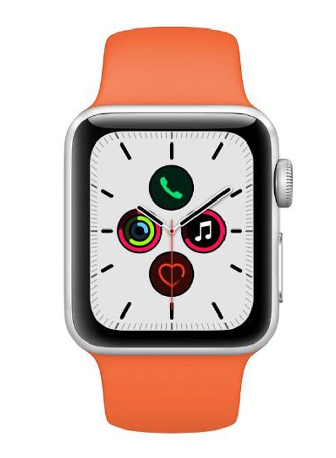 سوار بديل صلب لساعة Apple Watch Series 5/6/7 42/44/45 ملم برتقالي - Image 2