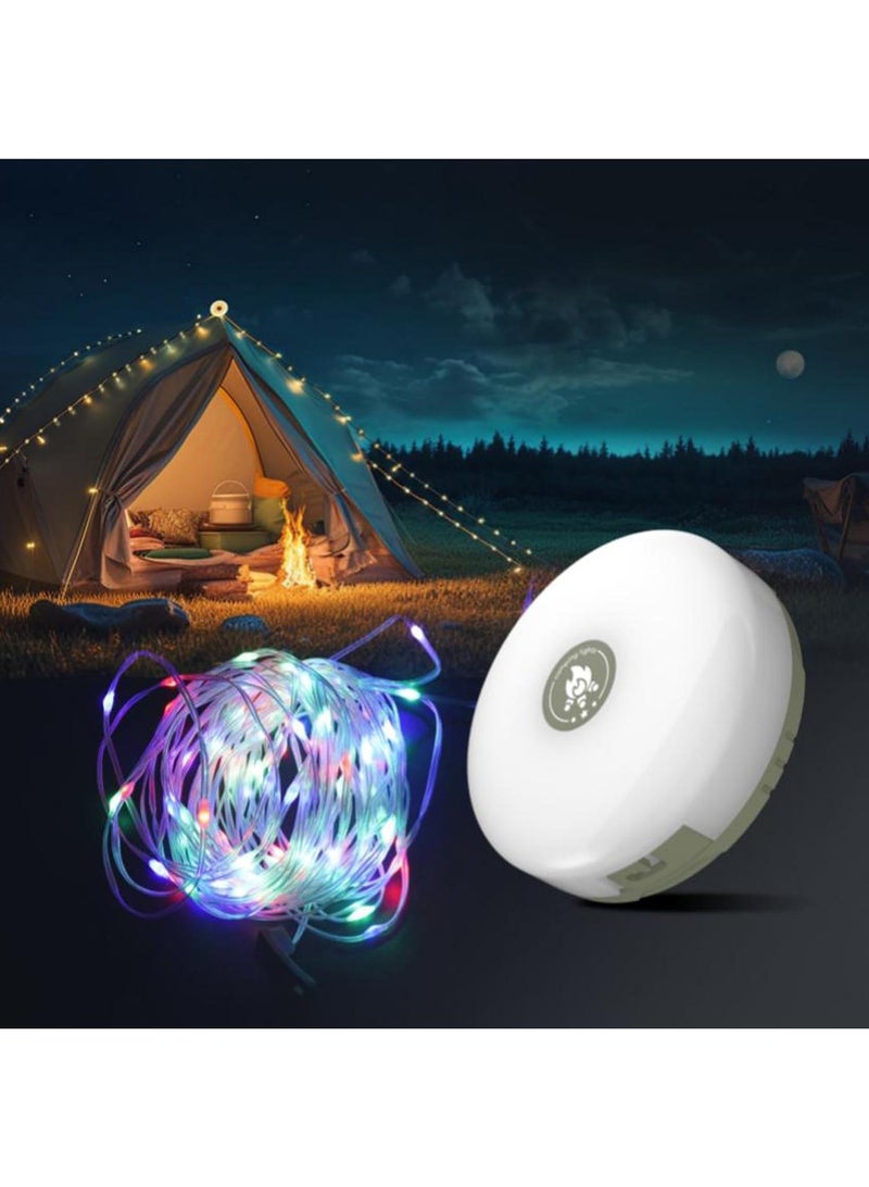 Y&D Outdoor Camping Lighting Camping Tent Portable Shrink Emergency Color Atmosphere String Lights  - Image 5