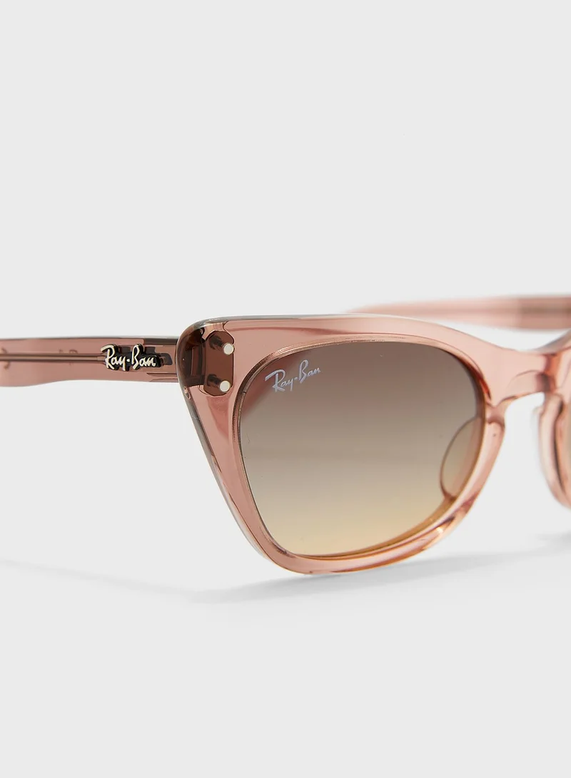 Ray-Ban Junior 0Rj9099S Junior Cat Eye Sunglasses