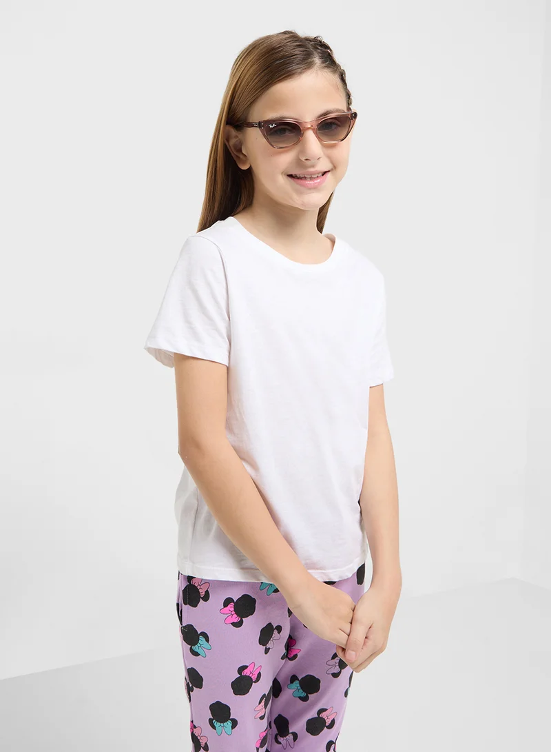 Ray-Ban Junior 0Rj9099S Junior Cat Eye Sunglasses