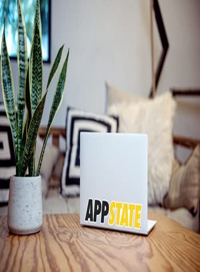 Nudge Printing Appalachian State Sticker APPSTATE Mountaineers Black and Yellow Logo Heavy-Duty Waterproof Decal for Cars, Windows, Laptops, Water Bottles, and Coolers - Image 4