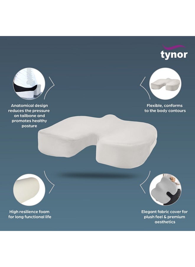 Tynor TYNOR Ortho Cushion Seat, Grey, Universal Size, 1 Unit  - Image 3