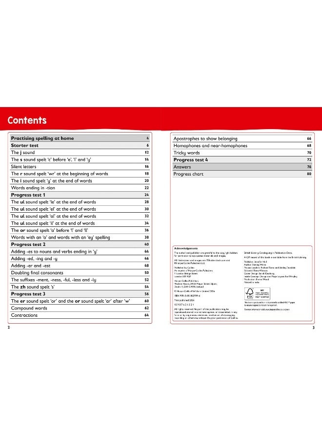 null - Year 2 Spelling Targeted Practice Workbook: Ideal for use at home - Image 1
