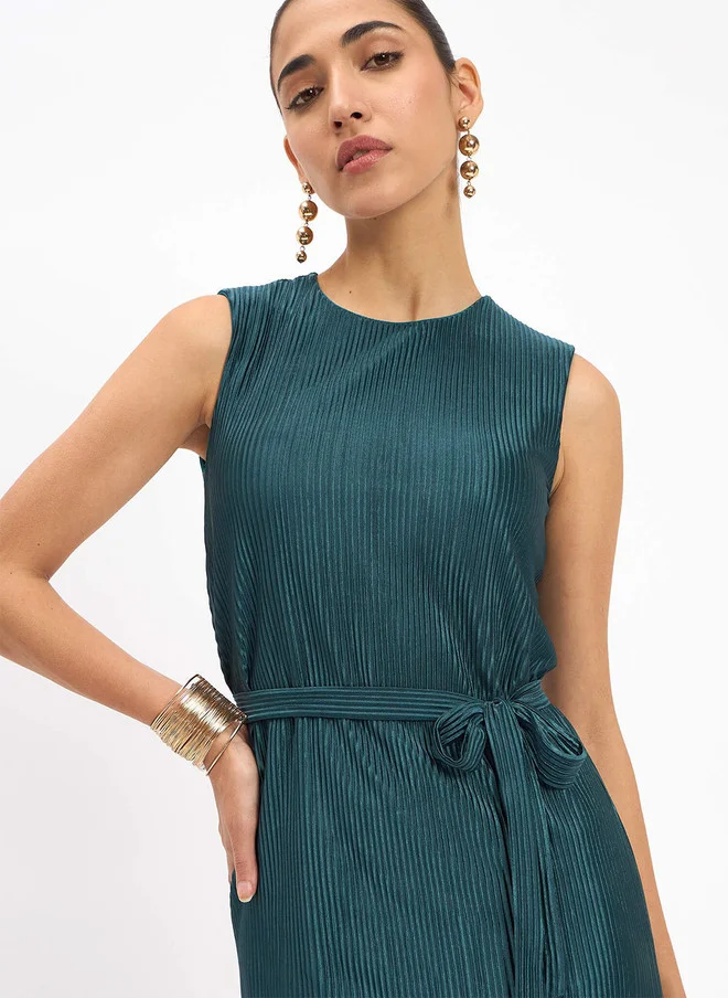 Salt Attire SALT ATTIRE Women Formal Teal Sheath Dress