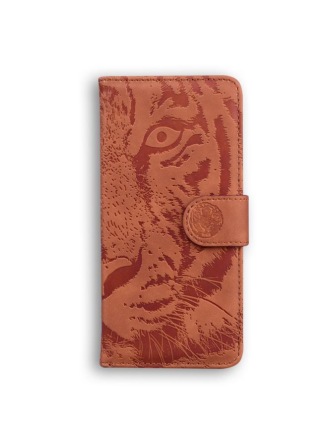 S-TOP Case For Infinix Note 12 Pro 4G Tiger Embossing Pattern Horizontal Flip Leather Phone Case - Image 2
