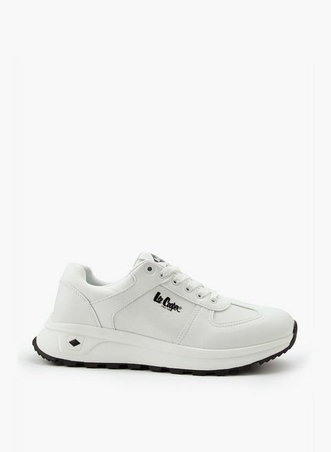 أحذية رياضية رجالية برباط وتفاصيل شبكية