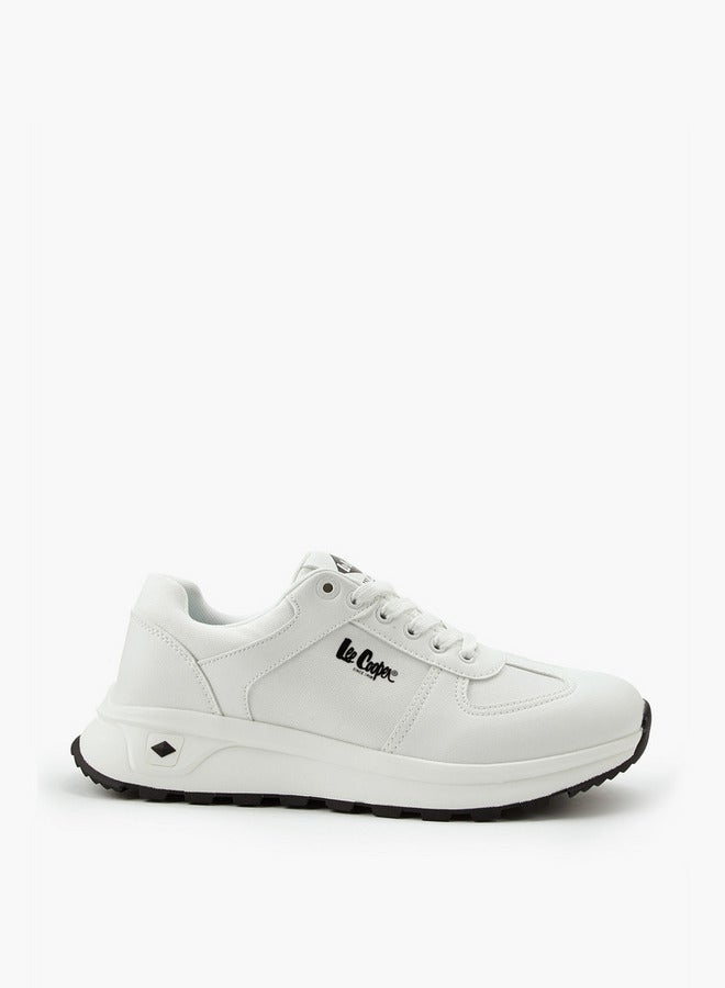 لي كوبر أحذية رياضية رجالية برباط وتفاصيل شبكية - Image 1