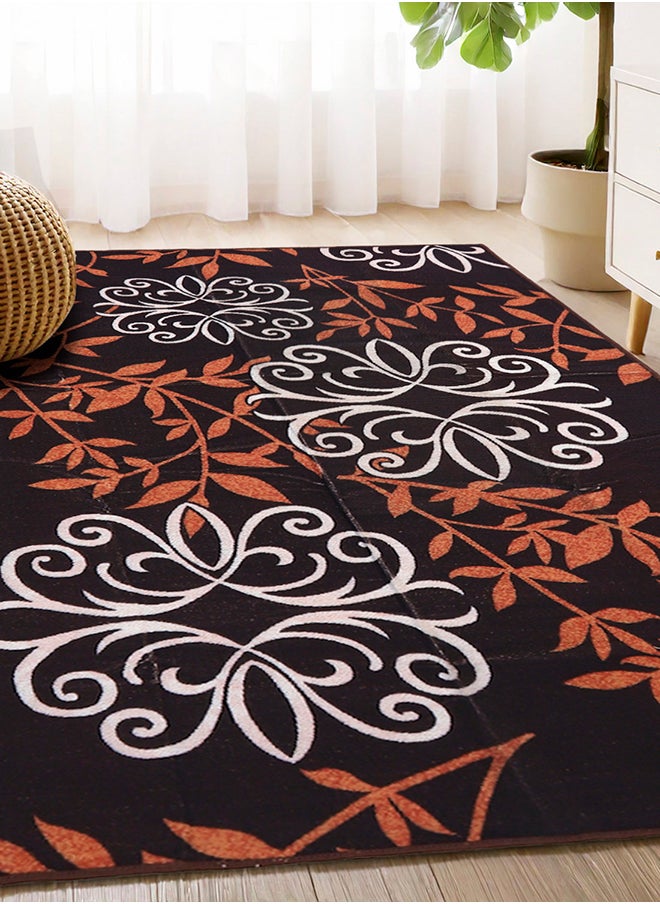 Status Contract Premium Vintage Printed Carpet Rug for Bedroom/Living Area/Home with Anti Slip Backing, 121 X 182 Cm  - Image 1