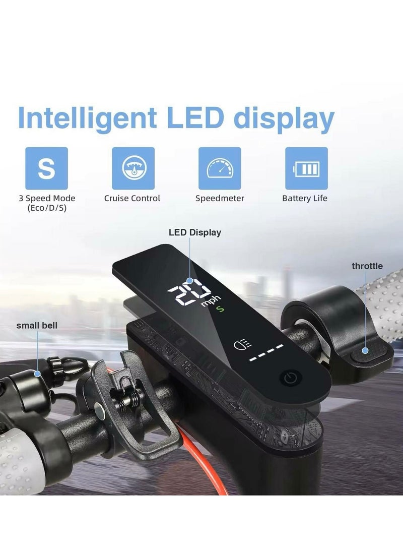 سكوتر سكوتر كهربائي محرك 350 وات بطارية 7.8ah نطاق 35 كم مقاوم للماء Ip65 8 بوصات قابل للطي  - Image 2