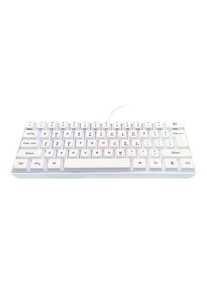 لوحة مفاتيح للألعاب سلكية ضد الماء بإضاءة RGB خلفية - Image 1
