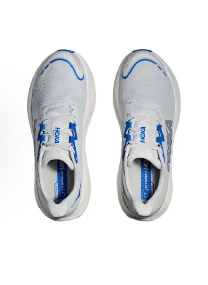 skyward x casual sneakers gray white blue