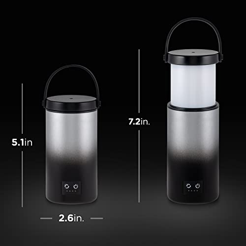 Enbrighten Mini Lantern, Rechargeable Lantern, Color Changing, LED Lamp for Bedroom, 400 Lumens, 180 Hour Runtime, Night Light, 4 Lighting Modes, Perfect for Camping, Bedroom, and More, 61744 - Image 2