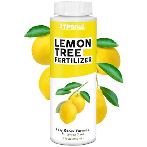TPS NUTRIENTS Lemon Tree Fertilizer, Complete Lemon Tree Plant Food, 8 oz (250mL) - Image 1