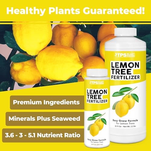 TPS NUTRIENTS Lemon Tree Fertilizer, Complete Lemon Tree Plant Food, 8 oz (250mL) - Image 2