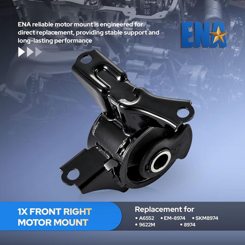 ENA Front Right Engine Motor Mount for Honda Accord, Odyssey, Acura CL, TL - Image 5