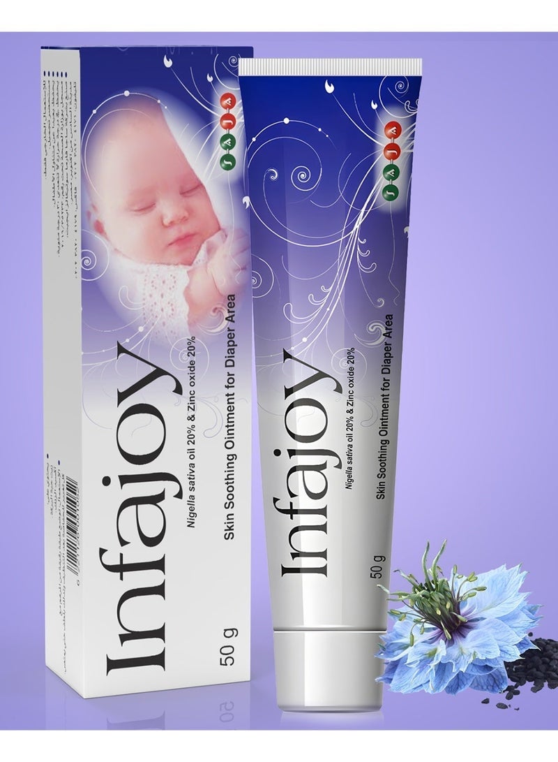 INFAJOY Ointment  Diaper Rash Cream - SKIN OINT FOR DIAPER AREA | 50GM - Buy 1 Get 1 Free - Image 3