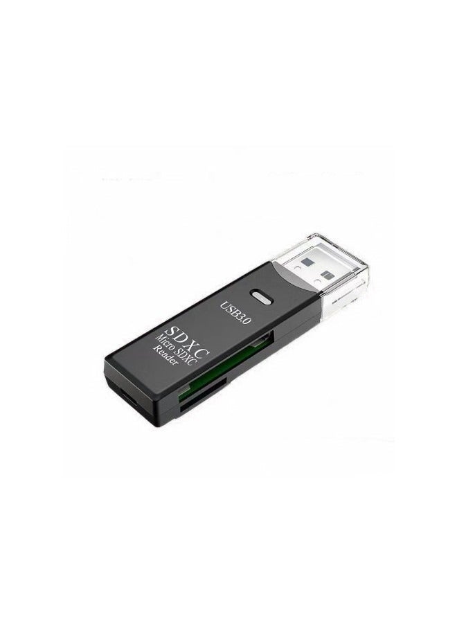 SD Card Reader USB 3.0 Black  - Image 1