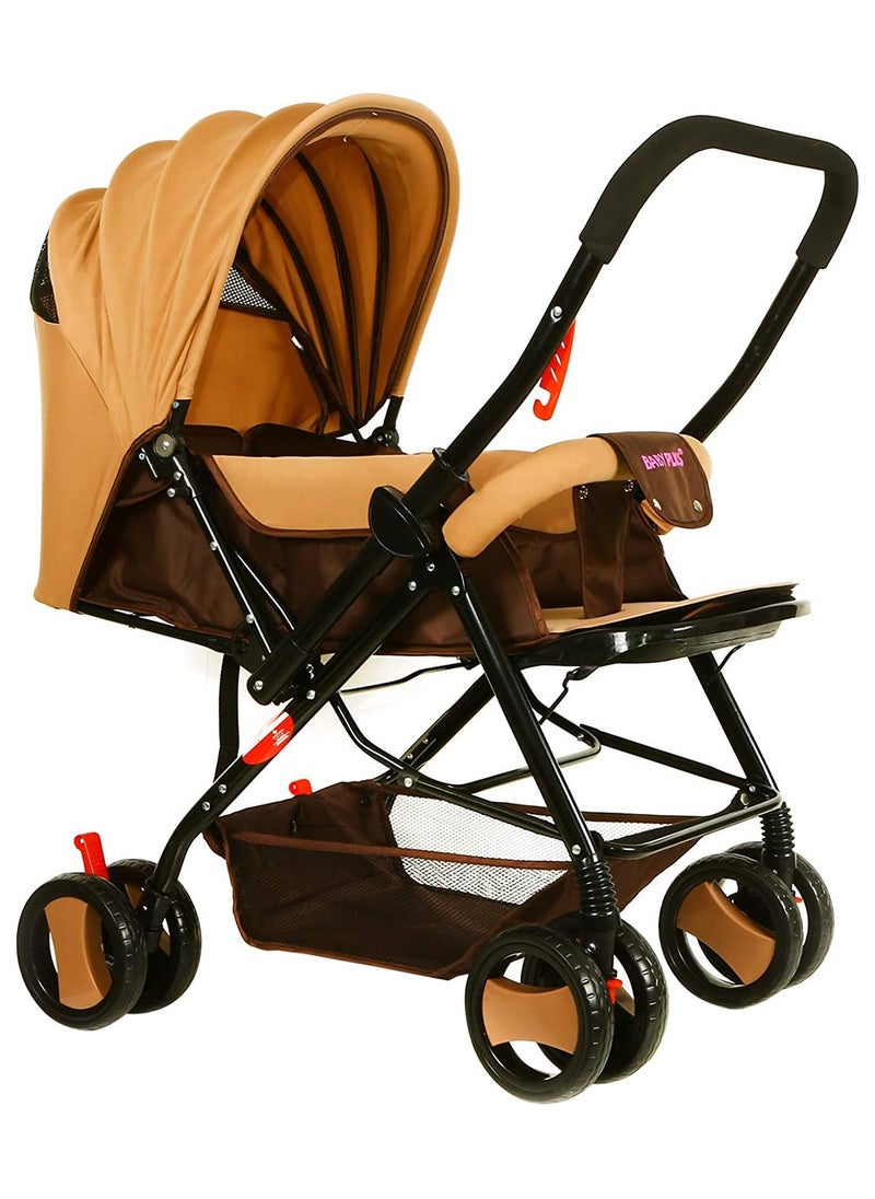 BABY PLUS - Adjustable Lightweight And Foldable Stroller With Safety Belt And Reclining Position, Age 12 To 36 Months - Image 1
