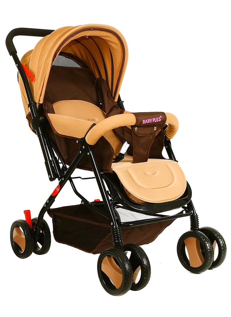 BABY PLUS - Adjustable Lightweight And Foldable Stroller With Safety Belt And Reclining Position, Age 12 To 36 Months - Image 1
