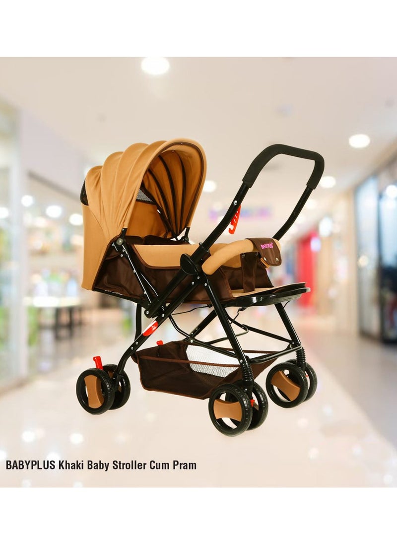 BABY PLUS - Adjustable Lightweight And Foldable Stroller With Safety Belt And Reclining Position, Age 12 To 36 Months - Image 1