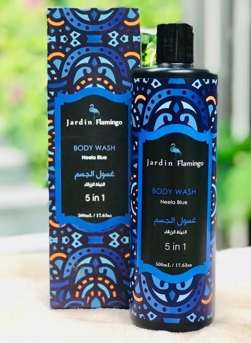 Jardin Flamingo Body Wash Neela Blue 500ml