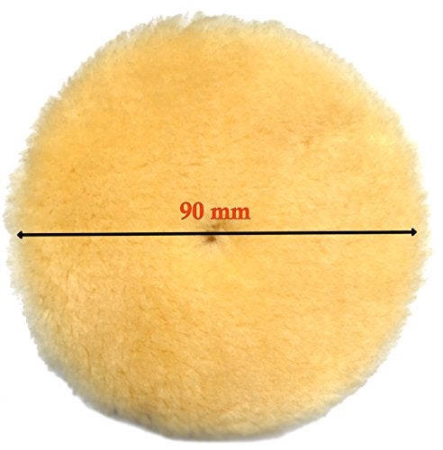 Rupes Bigfoot Medium Wool 35 90 MM Orbital Polishing Pad - Image 3