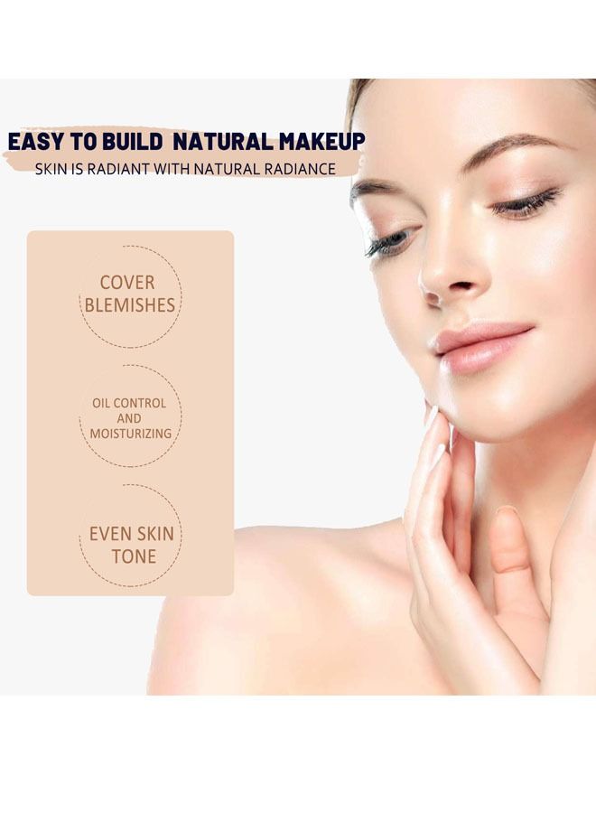 EELHOE كريم سي سي المرطب قبل المكياج، عاجي، 30 مل، مقاوم للماء، مكياج يدوم طويلاً، مكياج خفيف ورقيق - Image 4