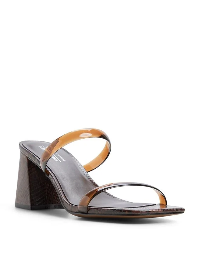 Call it Spring  Kaiaa Ladies Brown Heeled Sandals for Women | Best Price UAE