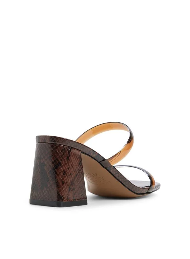 Call it Spring  Kaiaa Ladies Brown Heeled Sandals for Women | Best Price UAE
