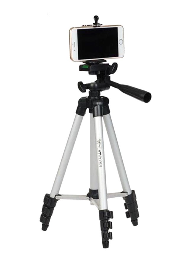 Universal Mobile Phone Tripod Silver/Black - Image 2