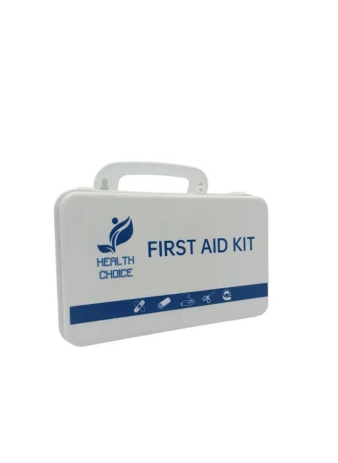 HEALTH CHOICE First Aid Kit 44 best for Home Office contains all the medical supplies for the any emergency to treat the wounds  - Image 1