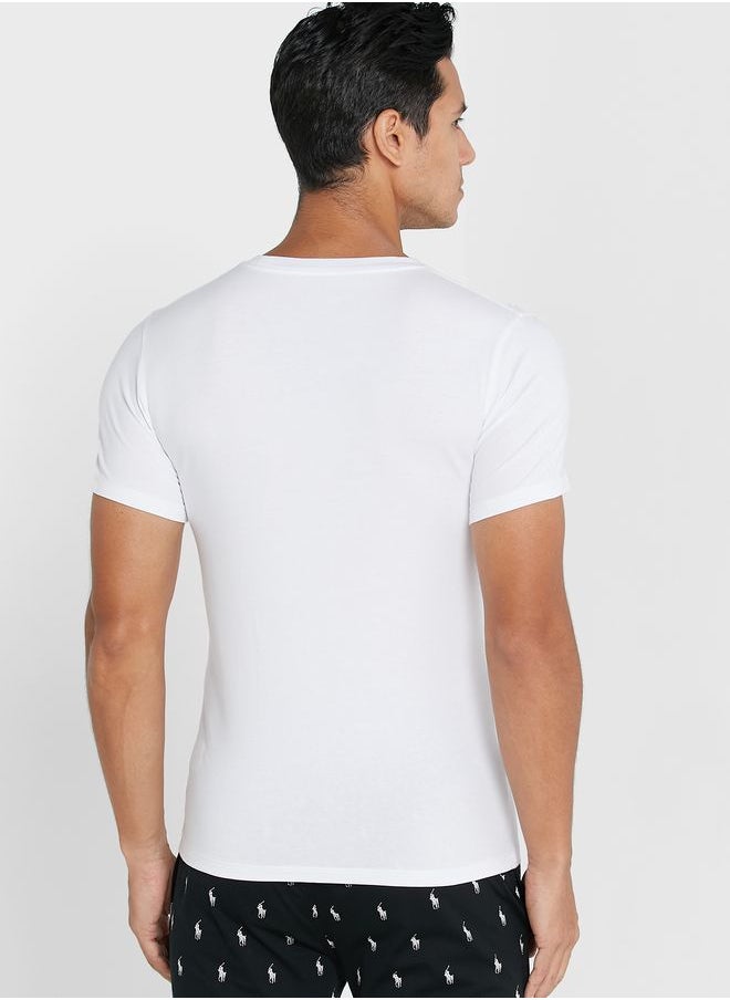 POLO RALPH LAUREN - 2 Pack Essential Crew Neck T-Shirt - Image 1