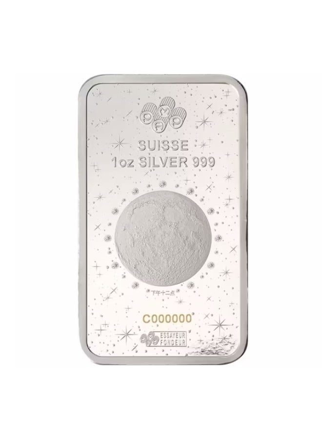 PAMP Suisse Lunar 1,000 Mile Horse Silver 1 oz Bar - Image 4