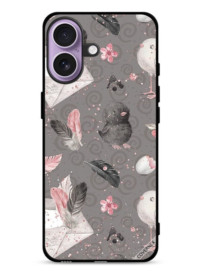 Covernex Apple iPhone 17 Protective Case Cover Feathers & Chicks - Image 1