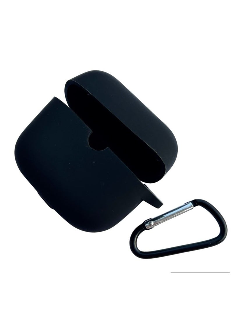 Generic - Case for Anker Soundcore Liberty Air 2, Silicone Protective Cover for Soundcore Liberty 2 Wireless Airpods (Front LED Visible) Anti-Lost Anti-Scratch Protective Cover (Black) - Image 1