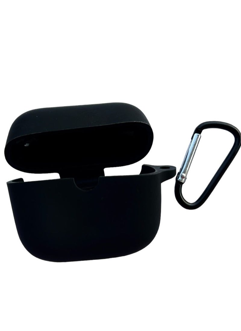 Generic - Case for Anker Soundcore Liberty Air 2, Silicone Protective Cover for Soundcore Liberty 2 Wireless Airpods (Front LED Visible) Anti-Lost Anti-Scratch Protective Cover (Black) - Image 1