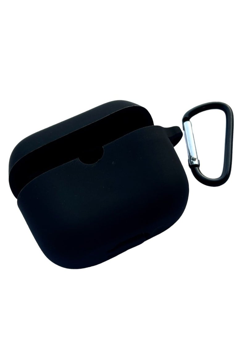 Generic - Case for Anker Soundcore Liberty Air 2, Silicone Protective Cover for Soundcore Liberty 2 Wireless Airpods (Front LED Visible) Anti-Lost Anti-Scratch Protective Cover (Black) - Image 1