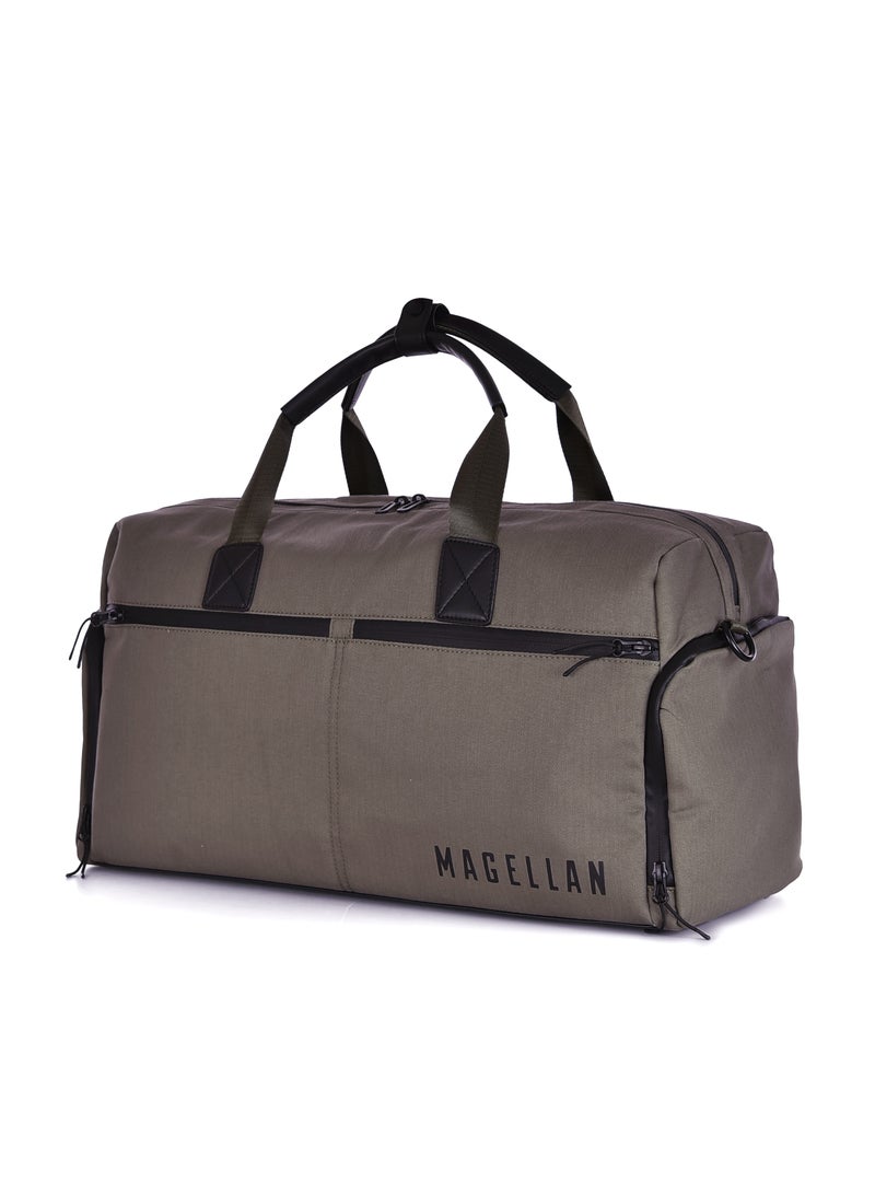 ماجلان ماجيلان | شنطة دفل | رمادي | 20 انش | للجنسين | خامة ناعمة | قماش | قطعة واحدة - Image 1
