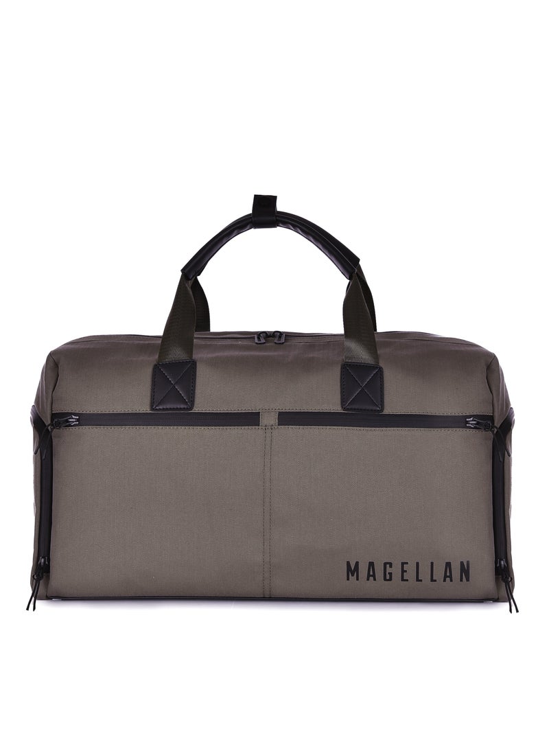 ماجلان ماجيلان | شنطة دفل | رمادي | 20 انش | للجنسين | خامة ناعمة | قماش | قطعة واحدة - Image 5