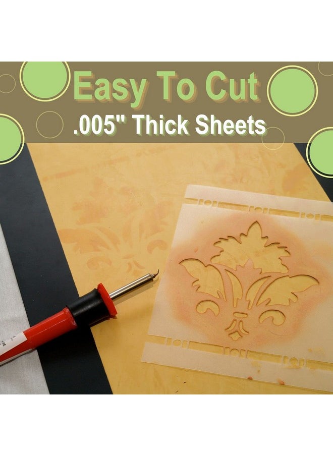 Grafix 9Inchby12Inch Stencil Film Matte; 4Pack  - Image 4