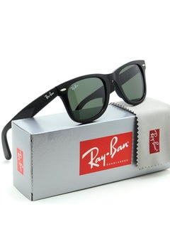 Ray-Ban Ray-Ban Polarized High Quality Glasses Metal High-end Sunglasses Black Frame with UV Lenses  - Image 2