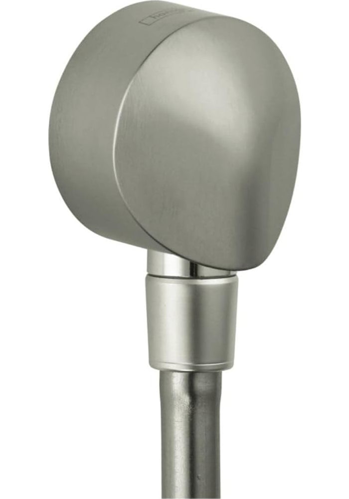 Hansgrohe 27458823 Wall Supply Elbow with Check Valve in Brushed Nickel