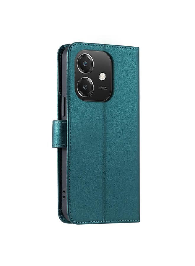 S-TOP Case For OPPO A3 4G / 5G / A60 5G Ring Buckle Rhombic Leather Phone Case - Image 3