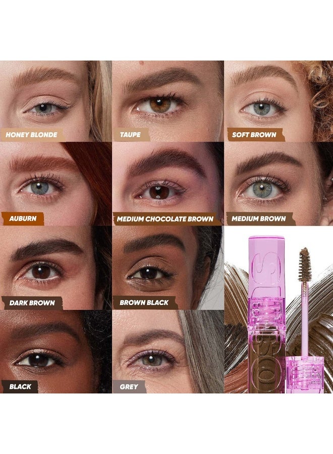 Kosas Airbrow tinted gel for thickening eyebrows _Beige-gray - soft blonde - Image 4