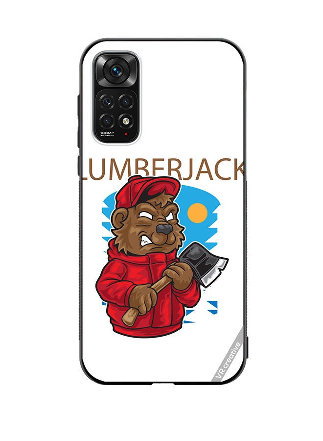 VR CREATIVE Protective Case Cover For Xiaomi Redmi Note 11S Lumber Jack Design Multicolour - Image 1