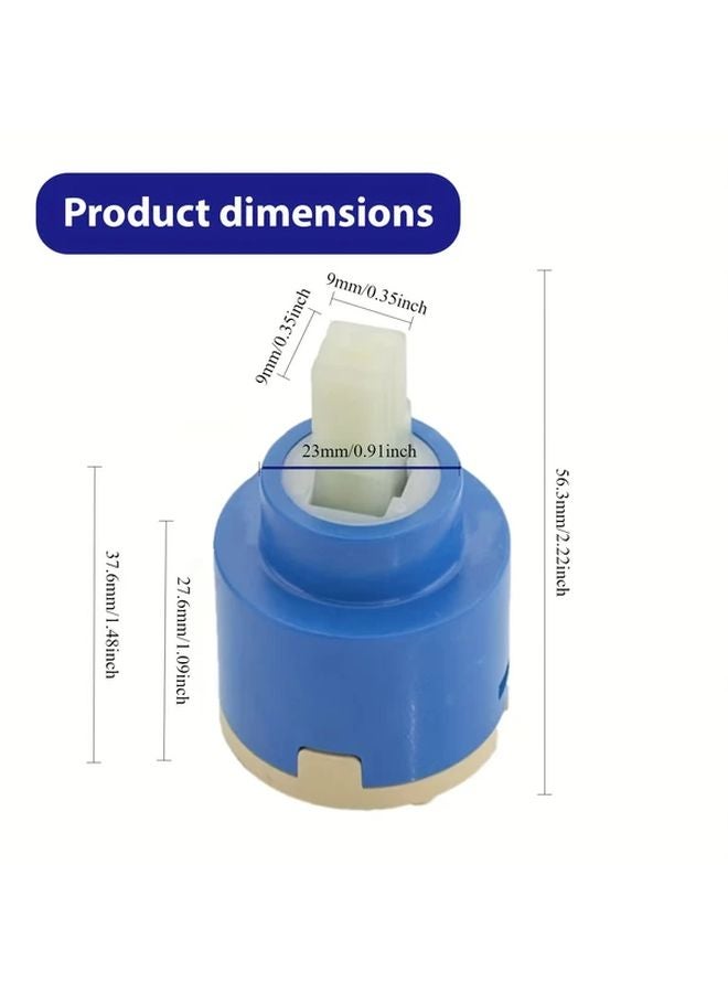 Style2 2 Pack 35mm Ceramic Faucet Cartridge Dual Seal Kit For Kitchen Repair - Image 4