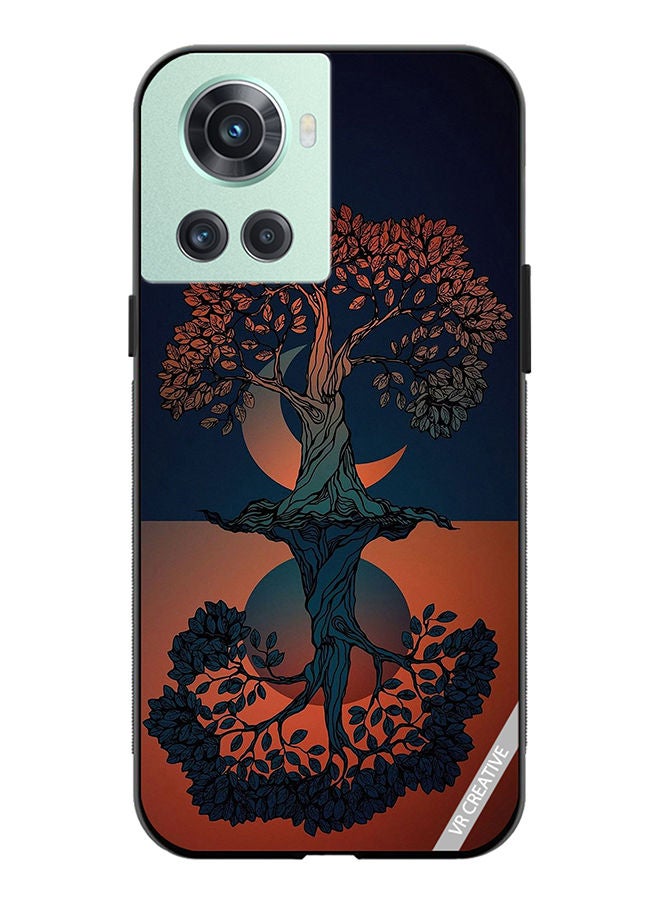 VR CREATIVE Protective Case Cover For OnePlus 10R Tree Design Multicolour - Image 1